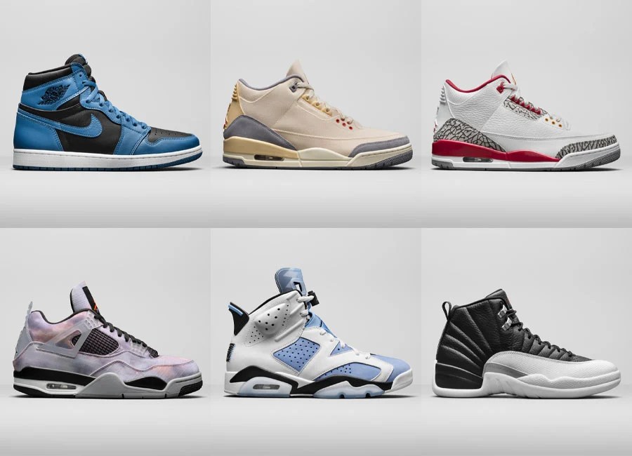 collection de jordan