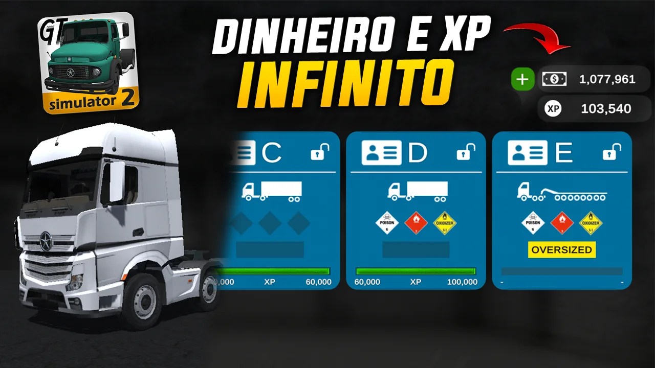 Grand Truck Simulator 2 – Todos Os Caminhões Liberados e Dinheiro ...
