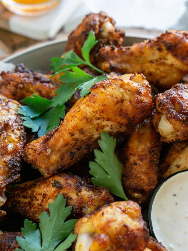 Air Fryer Lemon Pepper Wings