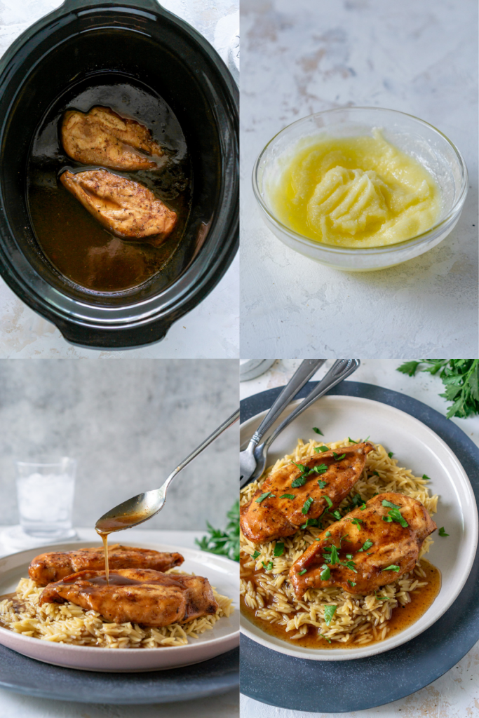 how to make balsamic chicken (step by step)