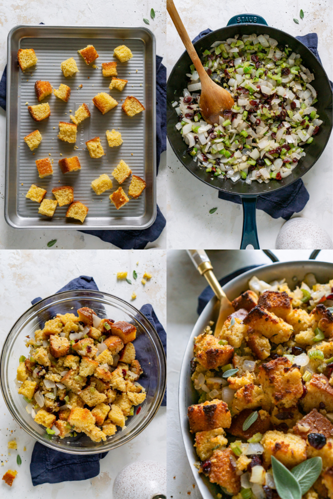 how to make cornbread stuffing