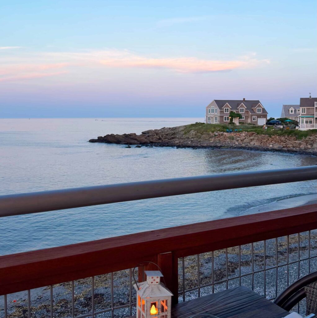 View of the ocean from MC perkins cove.