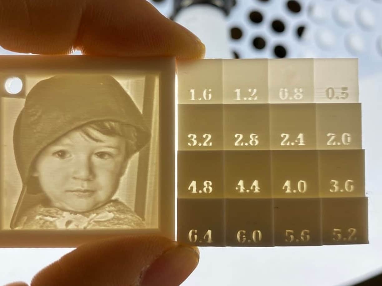 Lithophane Calibration