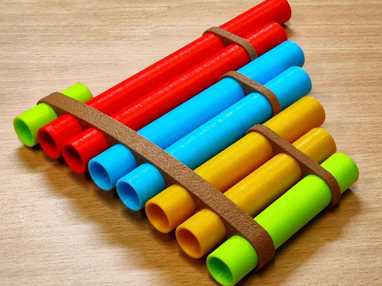 3d printed pan flute
