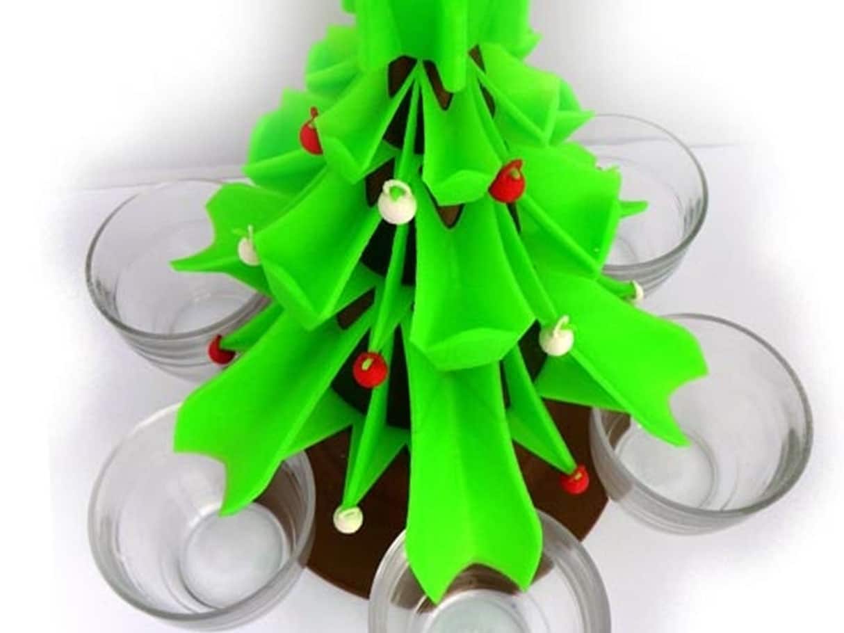 christmas tree shot dispenser