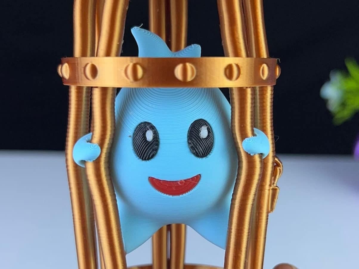 3d printed caged lumalee luma