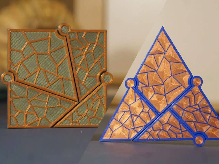 Fidget Square triangle
