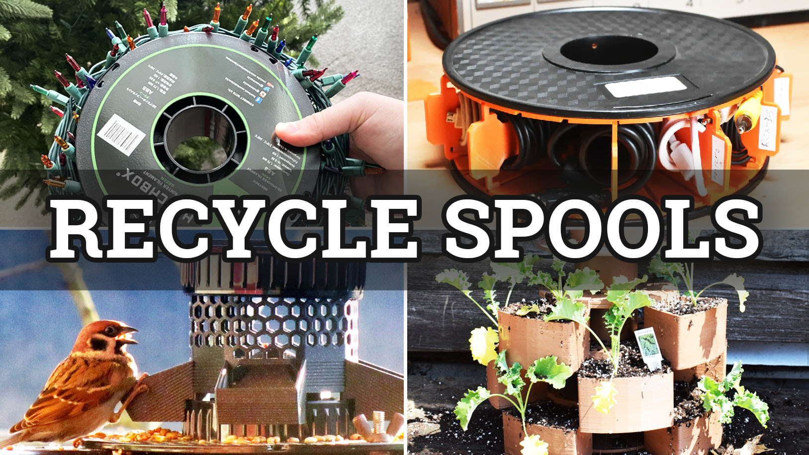 what to do with empty filament spools