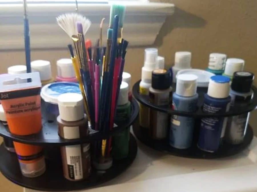 Rotating filament Spool Organizer​