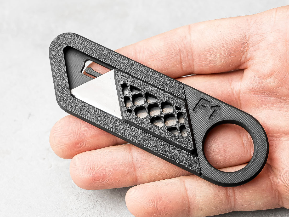 Utility Knife Keychain 3D Model