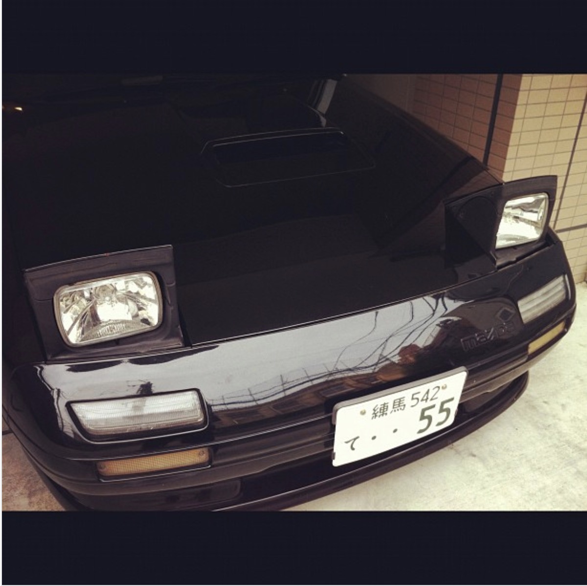 RX7 fc3s左右リトラクタブルモーターライト