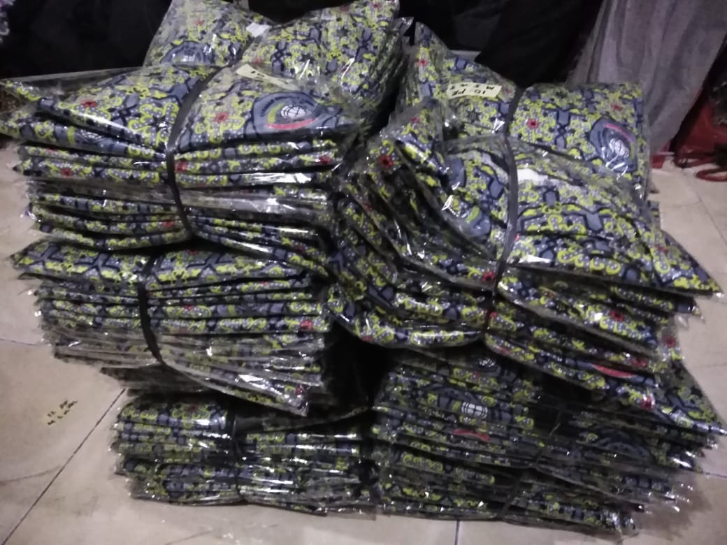 Jual Seragam Batik Sekolah Motif Custom dengan Logo Sekolah