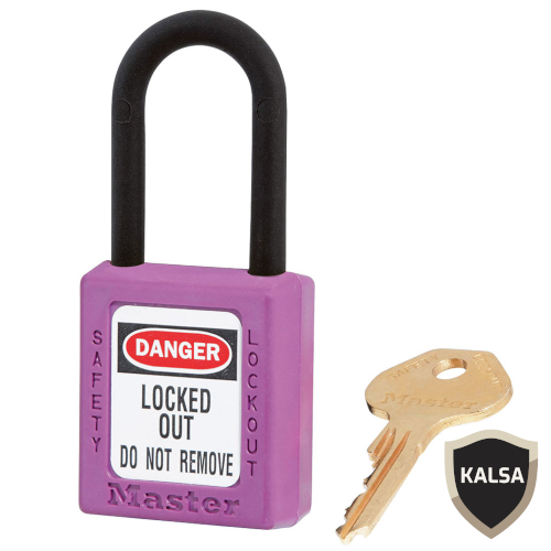 Distributor Master Lock 406KAPRP Purple Keyed Alike Safety Padlock - PT ...