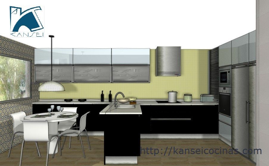 Es necesario tener en cuenta los tamaños estándar de los gabinetes de cocina, como la altura, el ancho y la profundidad, para que todo se ajuste . Las Medidas De Los Muebles De Cocina Kansei Cocinas Servicio Profesional De Diseno Y Decoracion De Cocinas
