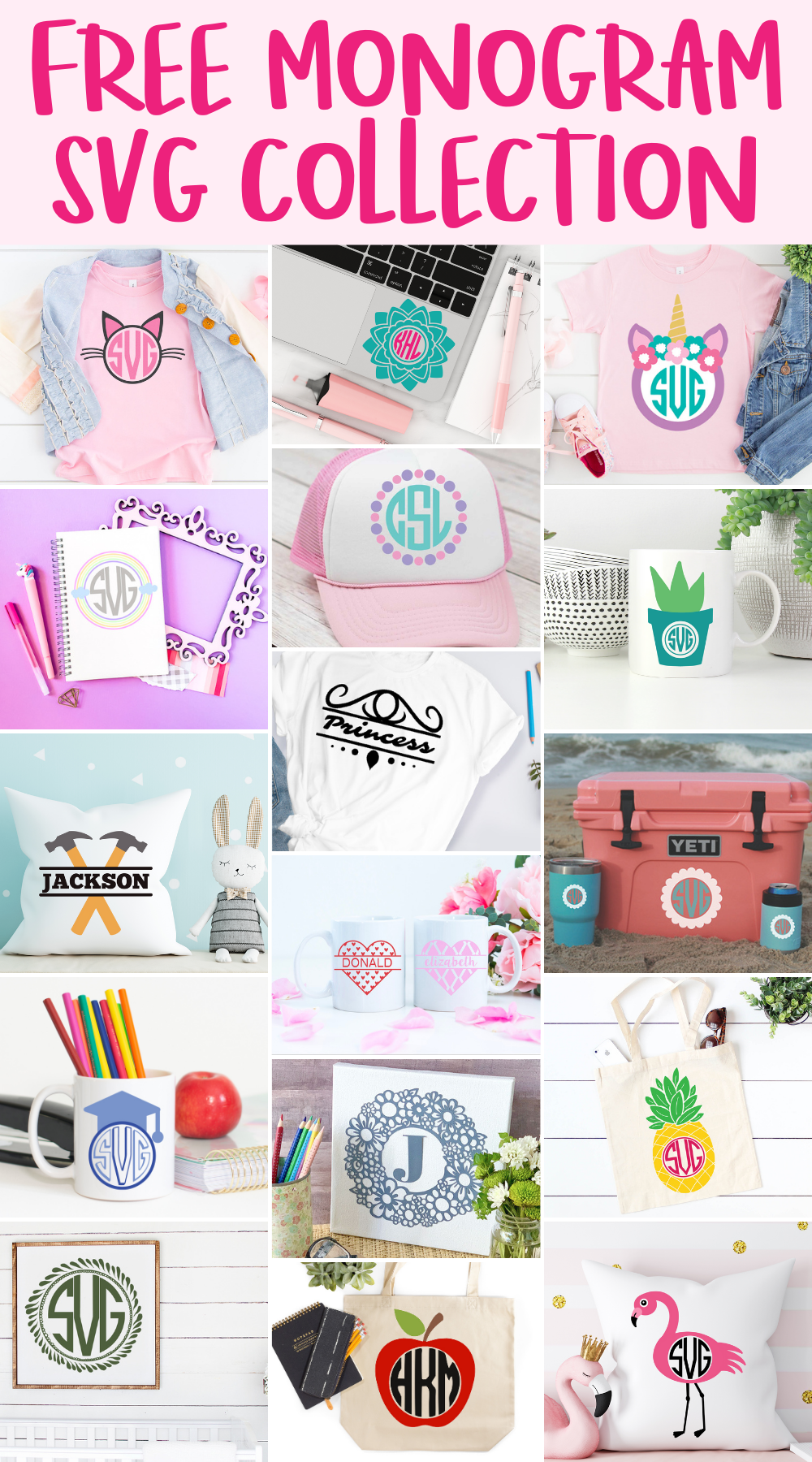 Mermaid by scott simpson ; Free Monogram Svg Cut Files To Make Personalized Gifts