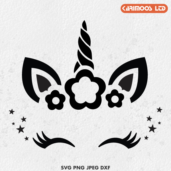 Add to favorites unicorn bundle svg, bundle svg, unicorn horn, unicorn clipart, unicorn face svg, unicorn svg file. Black Unicorn Svg Karimoos Market