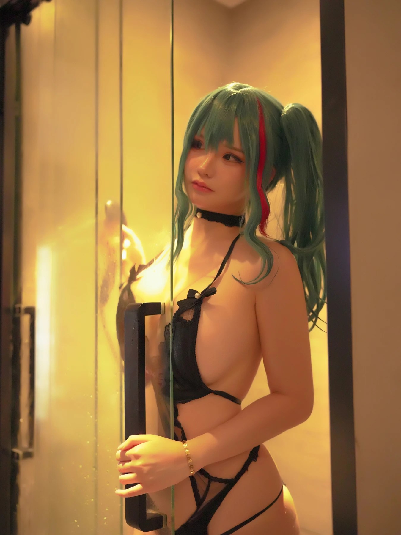 Cosplay 前羽_rr – 碧蓝航线 环浴室