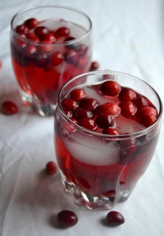 Cranberry Raspberry Sparkling Punch Kate Moving Forward