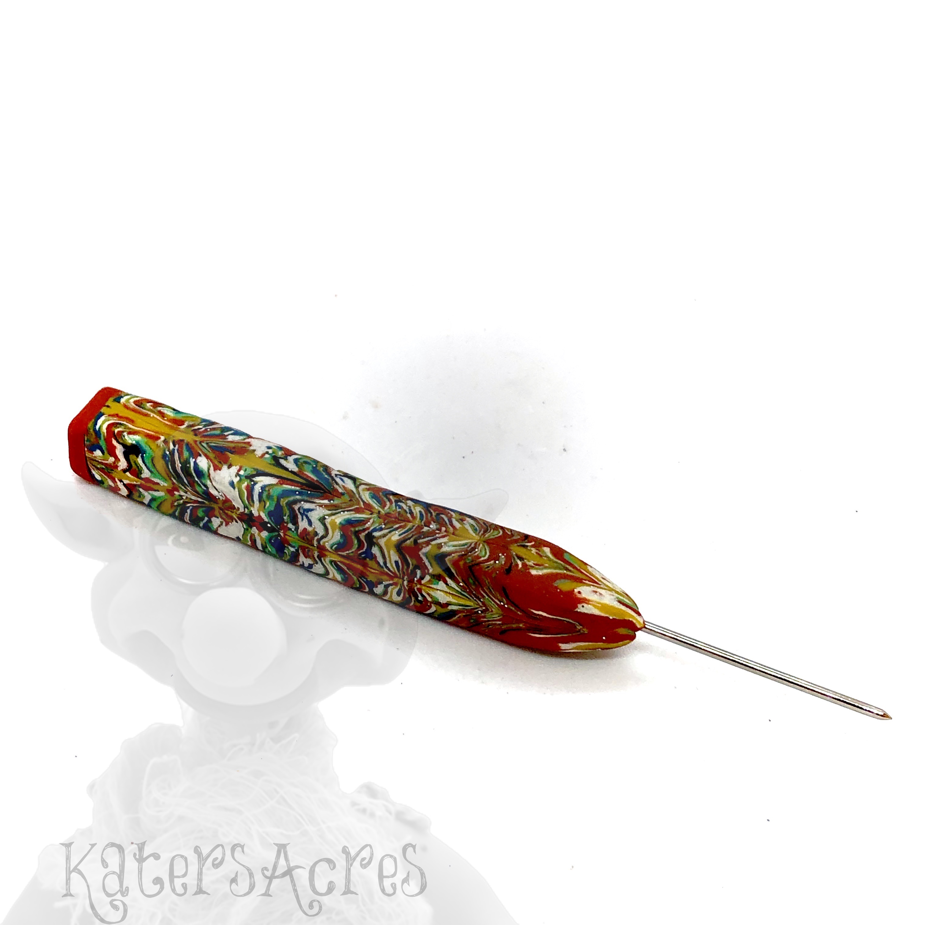Blunt Tipped Needle Tool for Polymer Clay Handmade from Kater's Acres