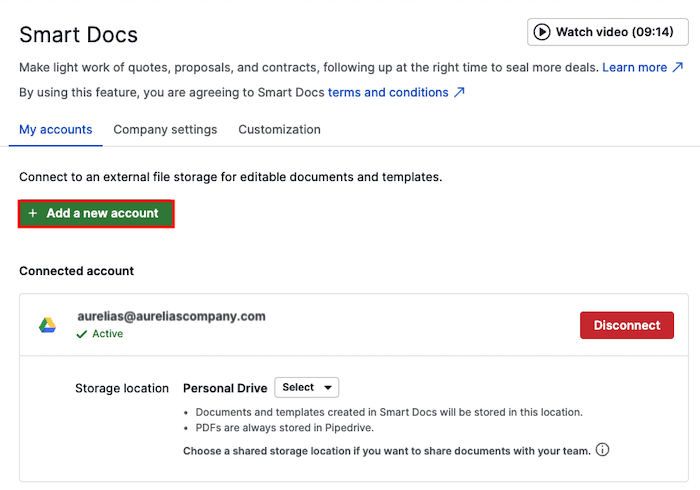 Smart docs add on
