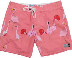 Pink Flamingo Shorts