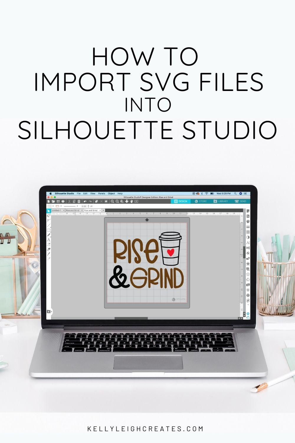 We recommended setting it one level higher than . How To Import Svg Files Into Silhouette Studio Kelly Leigh Creates