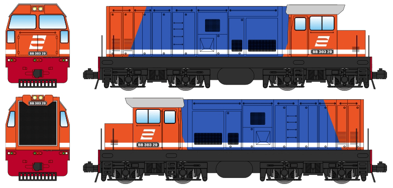 Lokomotif KAI | Kereta Api Model Indonesia