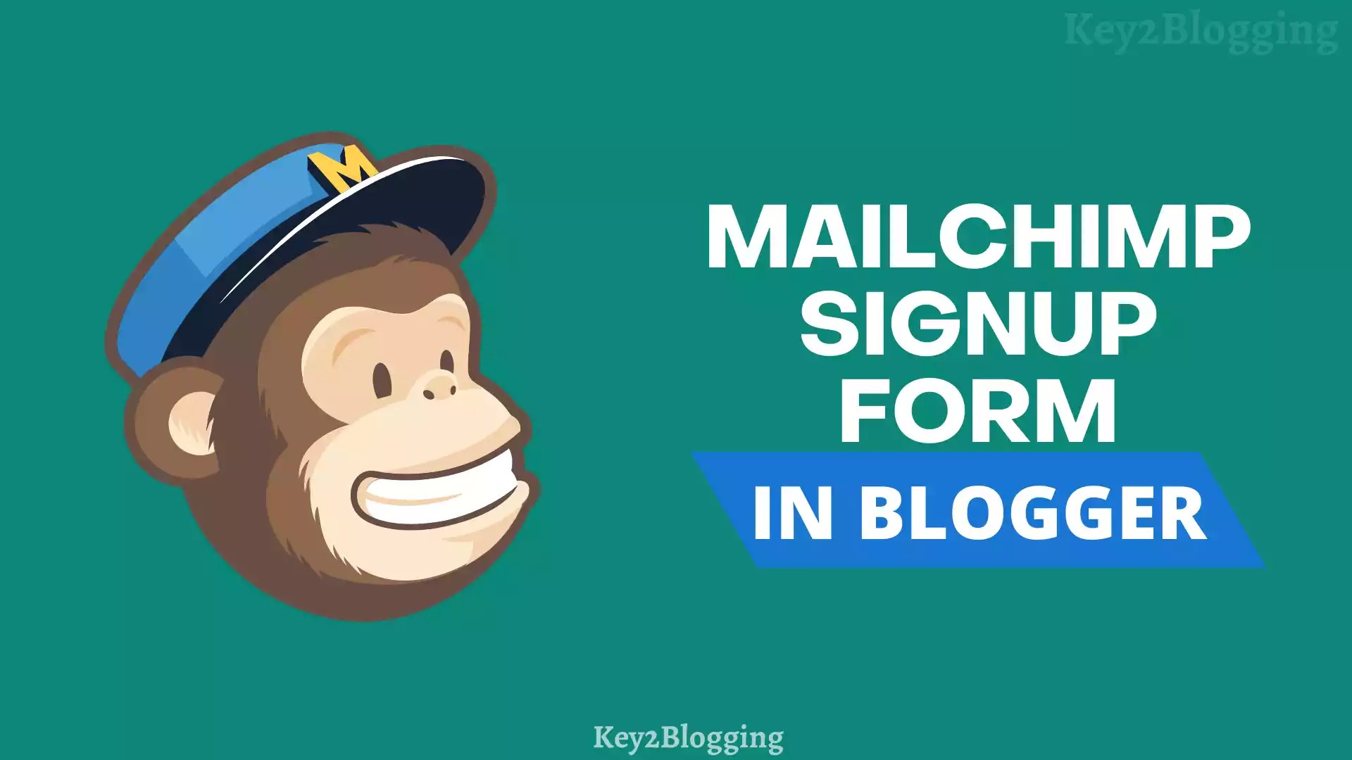 Create the best online form builder for blogger website for free! How To Add A Mailchimp Signup Form In Blogger Key2blogging