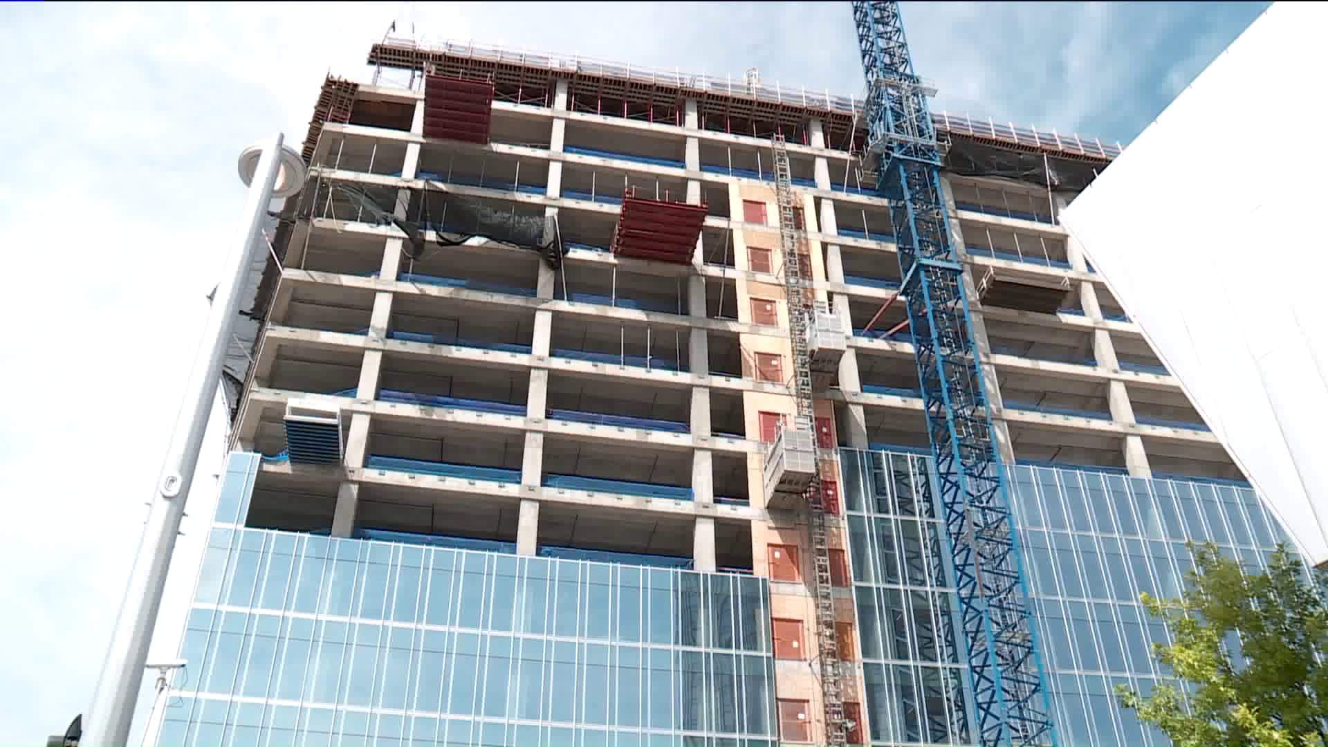 One person is dead after an industrial incident in southeast oklahoma city. Construction Worker Dies After Scissor Lift Falls 14 Stories In Downtown Oklahoma City Kfor Com Oklahoma City