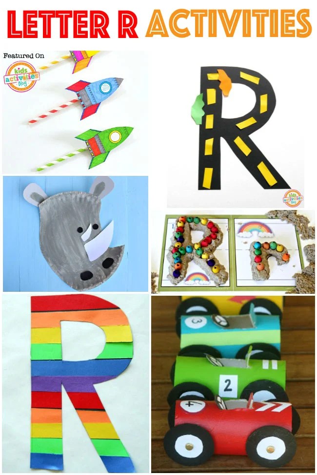 Try getting them a bicycle. 15 Letter R Crafts & Activities | Kids Activities Blog