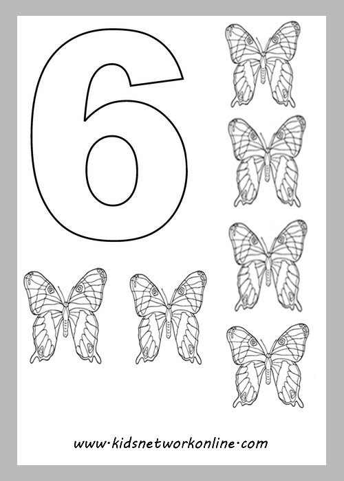 Number coloring pages, worksheets, and mini books. Numbers Coloring Pages