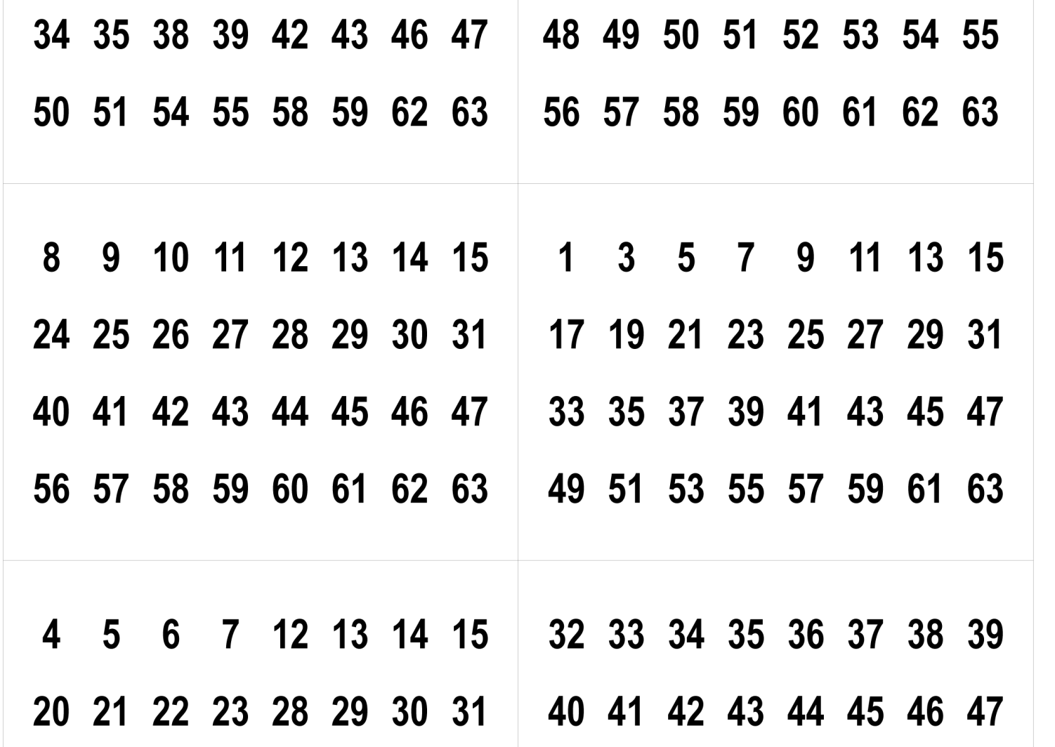 Tour De Magie La Magie Binaire