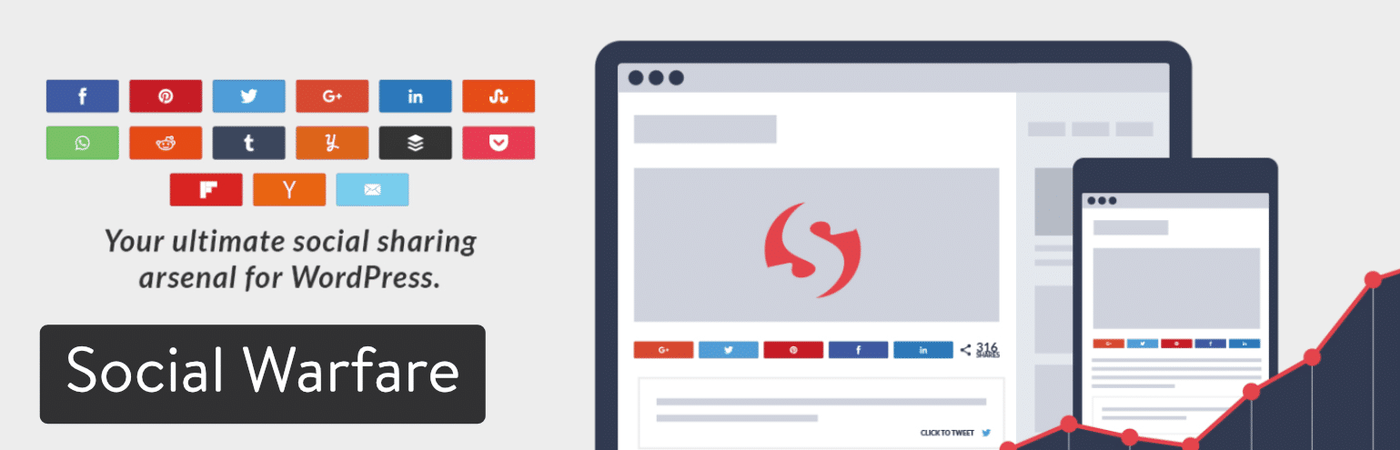 A social media plugin with style. 14 Best WordPress Social Media Plugins for Sharing and Engagement