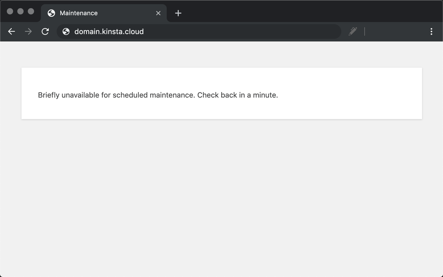 · you accidentally close your browser tab in the middle of an automatic update · you're . How to Fix WordPress Stuck in Maintenance Mode (Quick Tip)