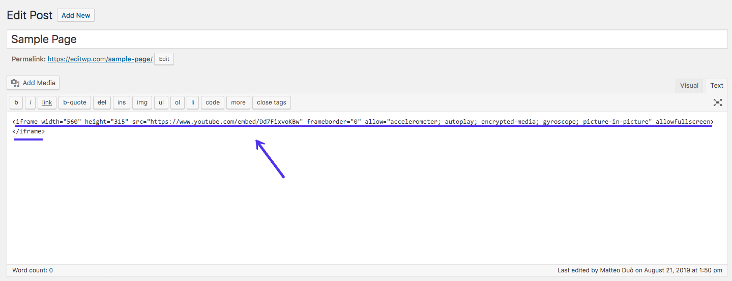 You can show an external page or a video in a responsive iframe popup . How To Use Iframes With Wordpress Manually And With Plugins