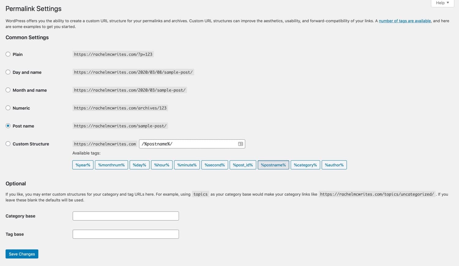 The settings permalinks screen allows you to choose your default permalink. The Ultimate Guide To Using Wordpress Permalinks Aug 2021