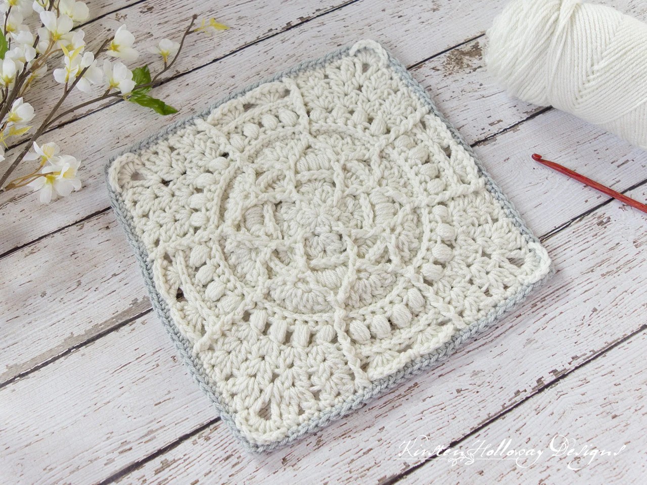 Parents may receive compensation when you clic. Magnolia A Free Lace Crochet Granny Square Free Pattern Tutorial Kirsten Holloway Designs Kirsten Holloway Designs