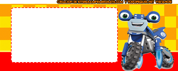 Kit Imprimible de Ricky Zoom para Descargar gratis Kits 