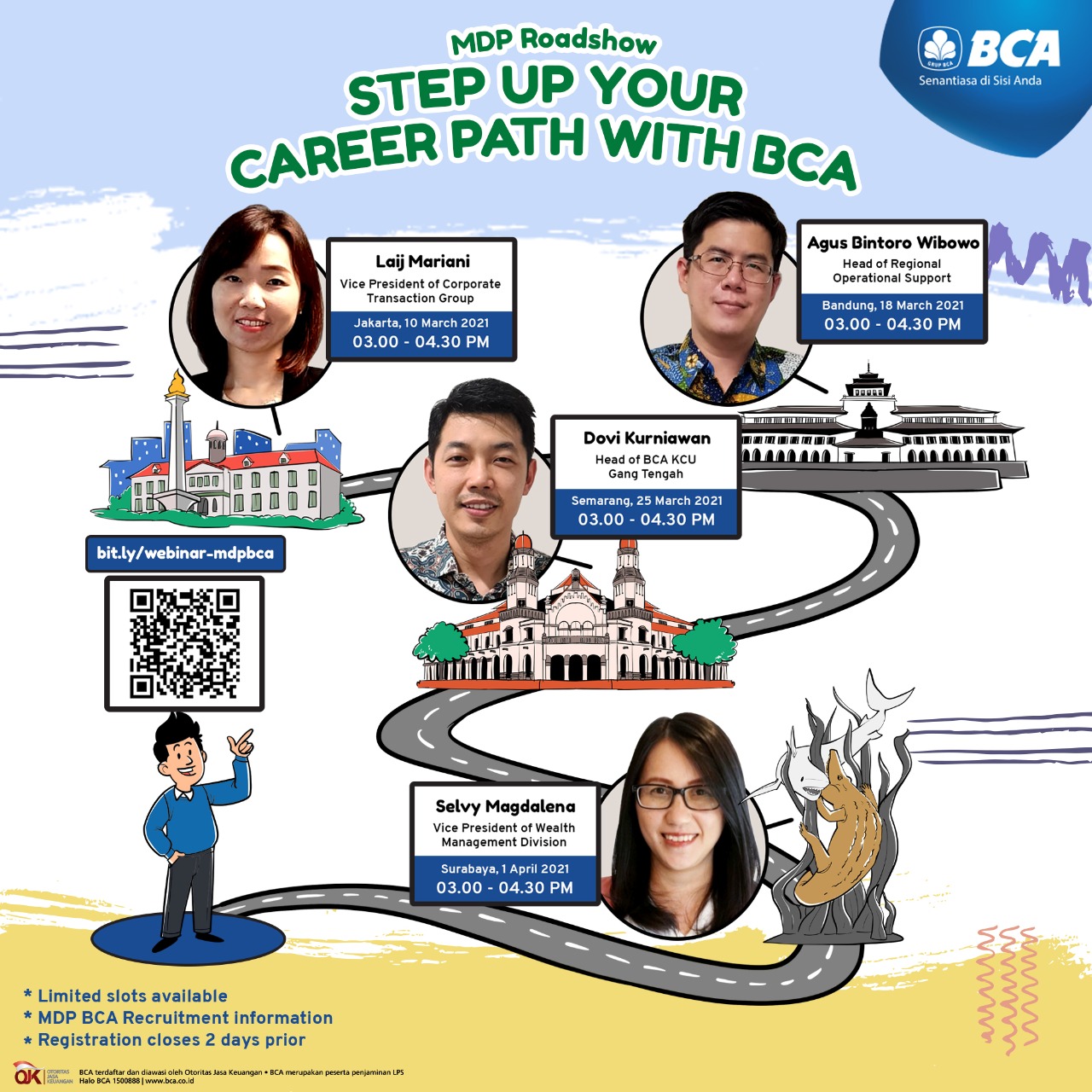 MDP Roadshow: “Step Up Your Career Path With BCA” | Kantor Kemahasiswaan  Alumni dan Campus Ministry