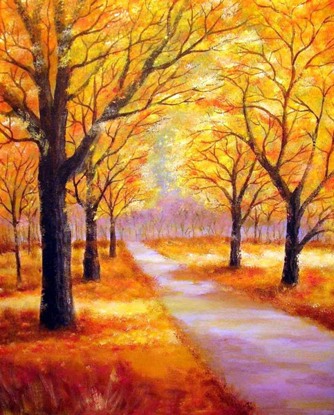 Herbstmalerei Gegen Die Kalten Temperaturen Klauseuler