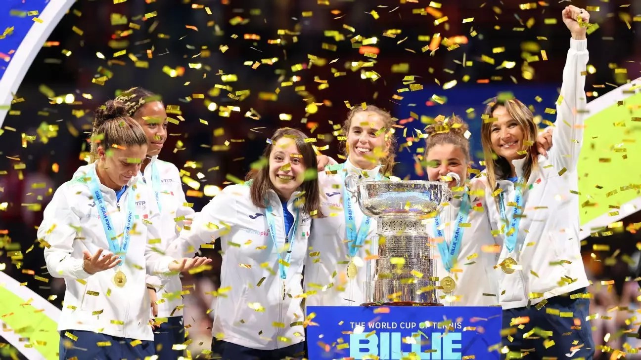 Italy’s Triumphant Resurgence: A Defiant Victory in the Billie Jean King Cup