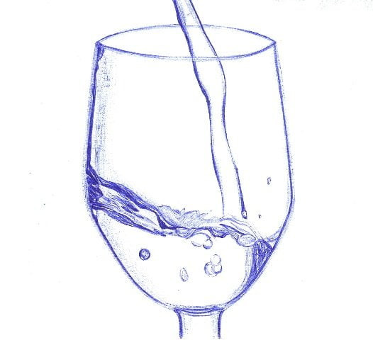 срисовывать ручкой