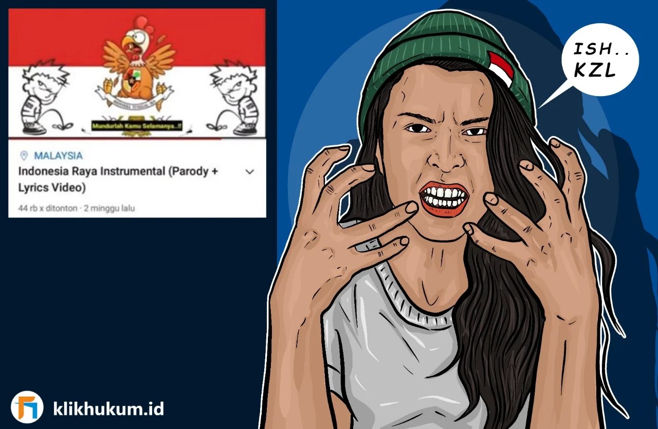 PENGHINAAN LAGU KEBANGSAAN INDONESIA - Klikhukum