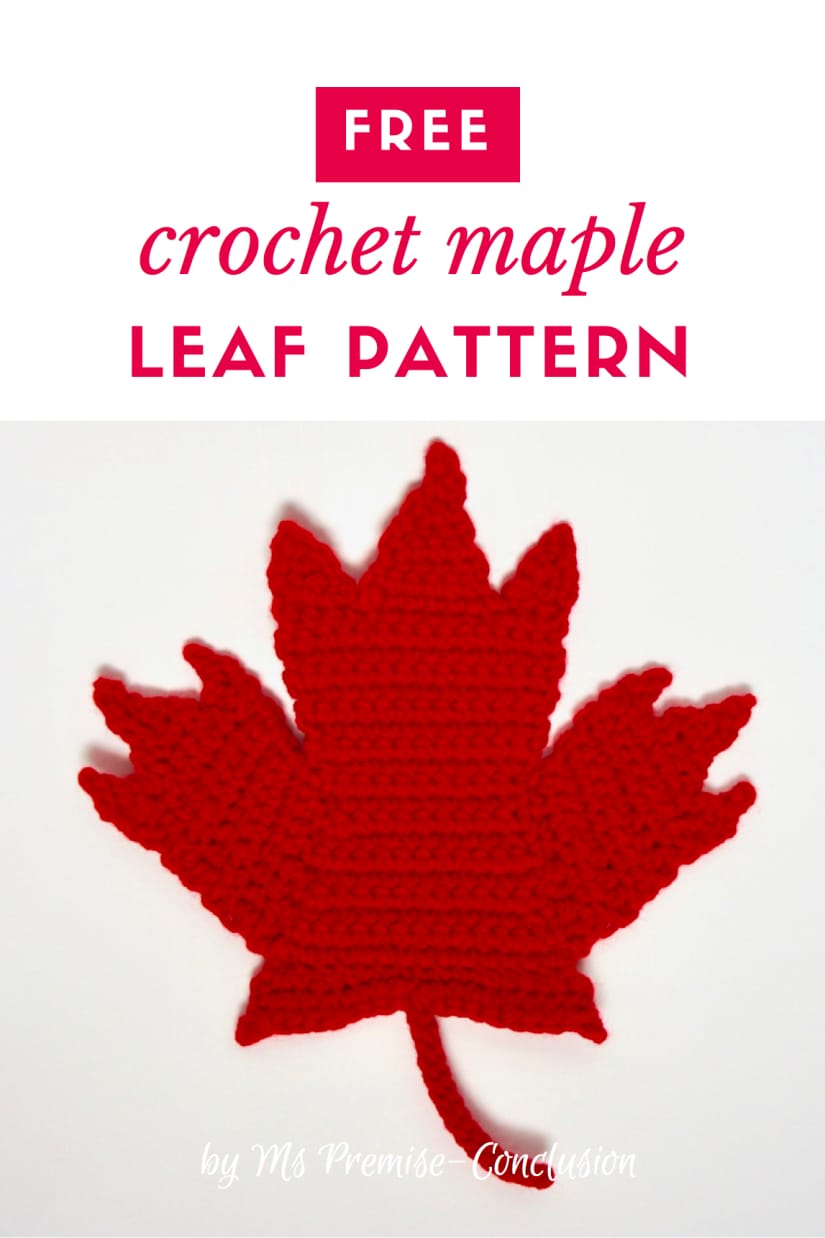 30/06/2014 · this video is an extra special crochet tutorial for my canadian subscribers for canada day! Hey Canada Crochet This Marvelous Maple Leaf The Pattern Is Free Knithacker