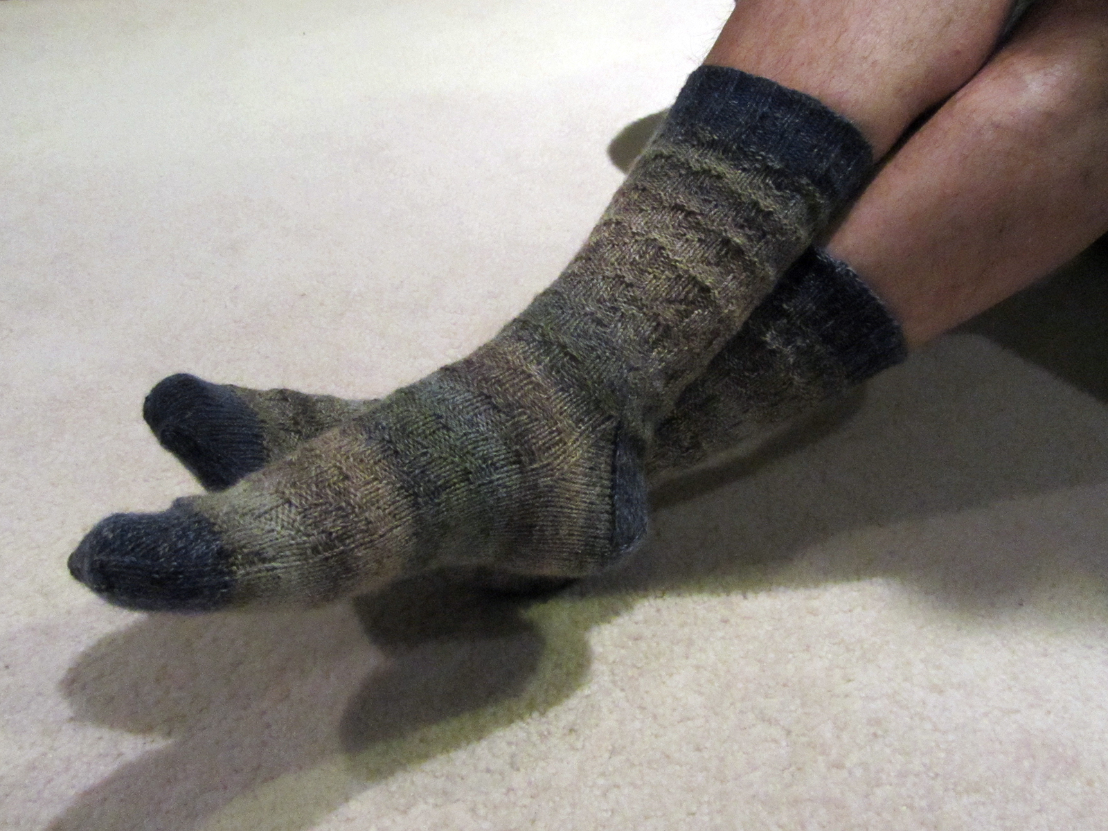 The Knitting Pirate Choppy Seas Socks