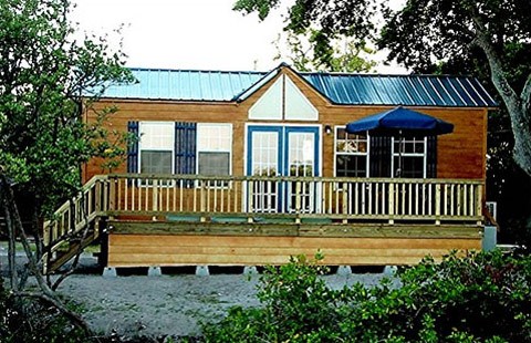 They have both rv and cabin camping . Cabin and Vacation Rentals, Deluxe Cabin Camping | KOA Camping