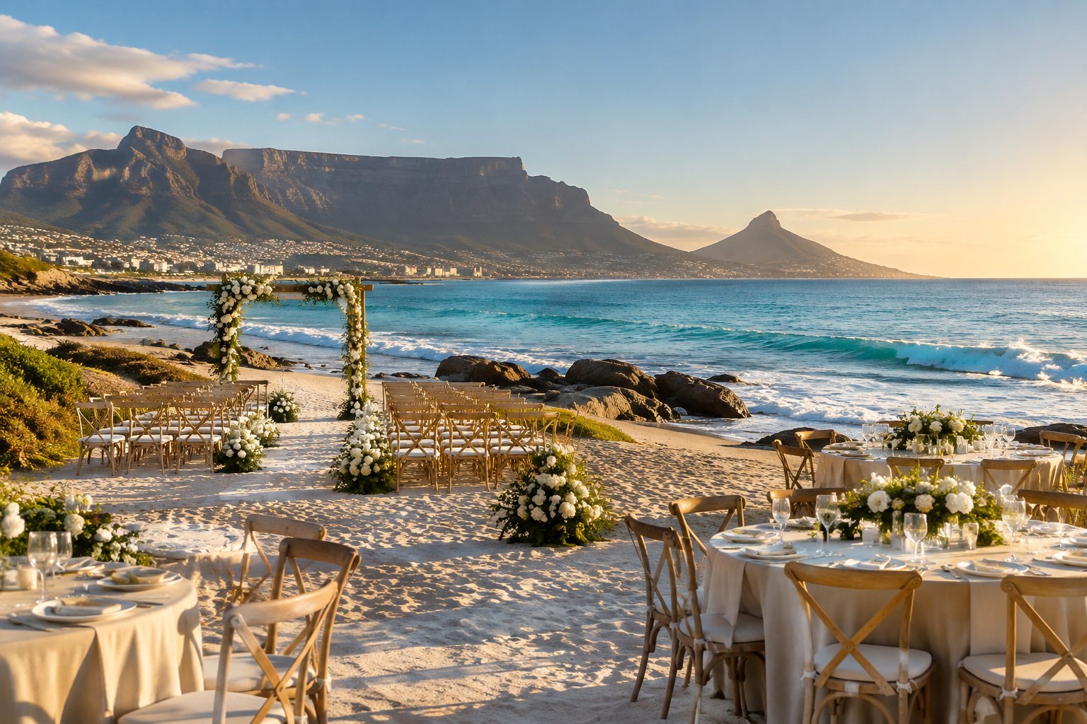 Beach Wedding Venues in Cape Town: Top Coastal Picks