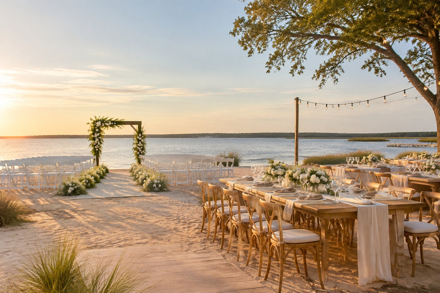 Beach Wedding Venues Zebulon: Waterfront Options Nearby