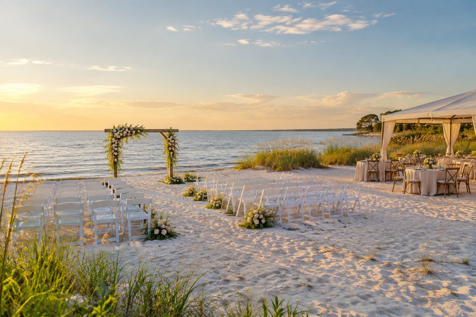 Beach Wedding Venues in Quitman: Local and Regional Options
