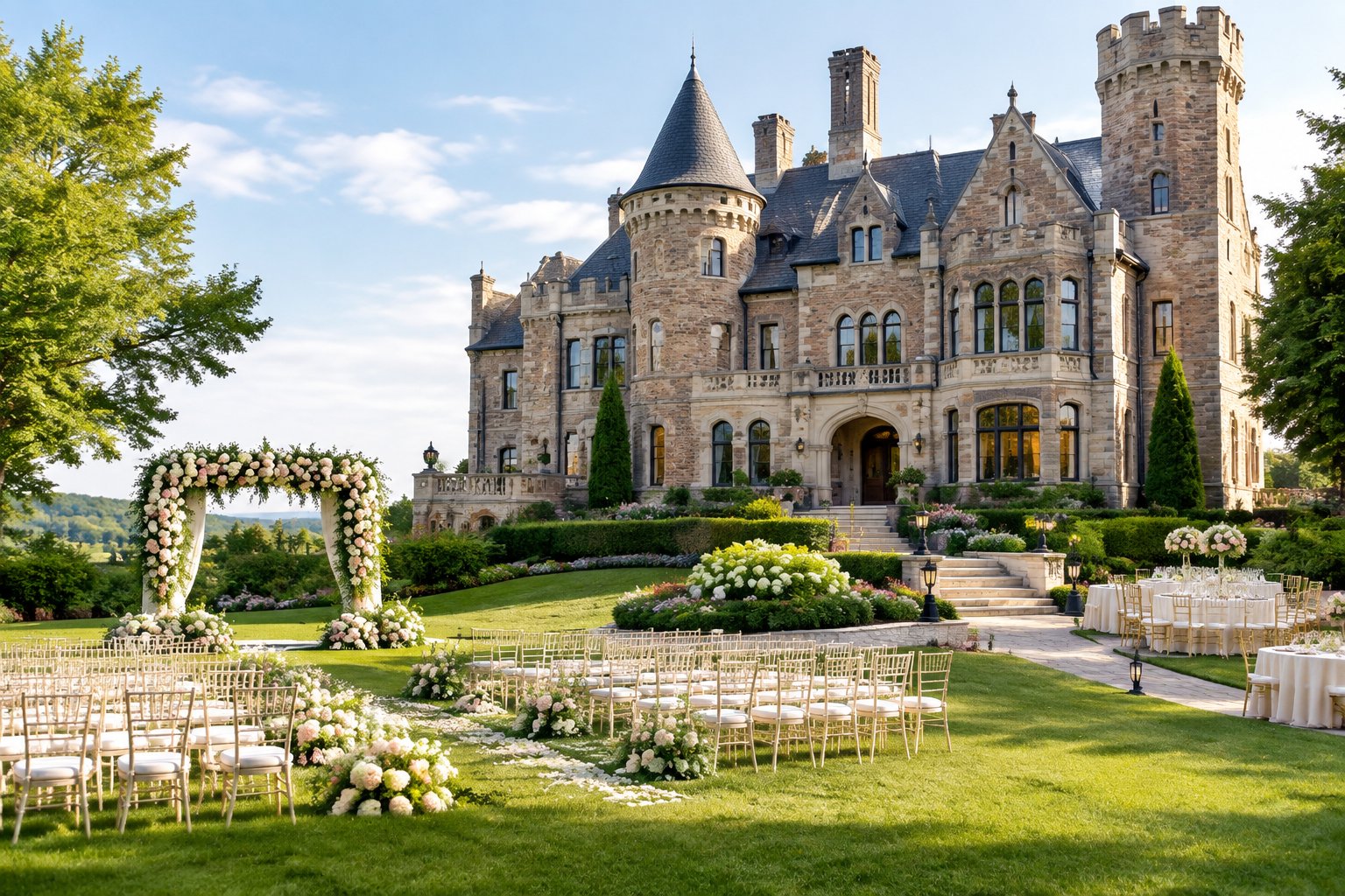 Castle Wedding Venues Xenia: Nearby Fairytale Settings